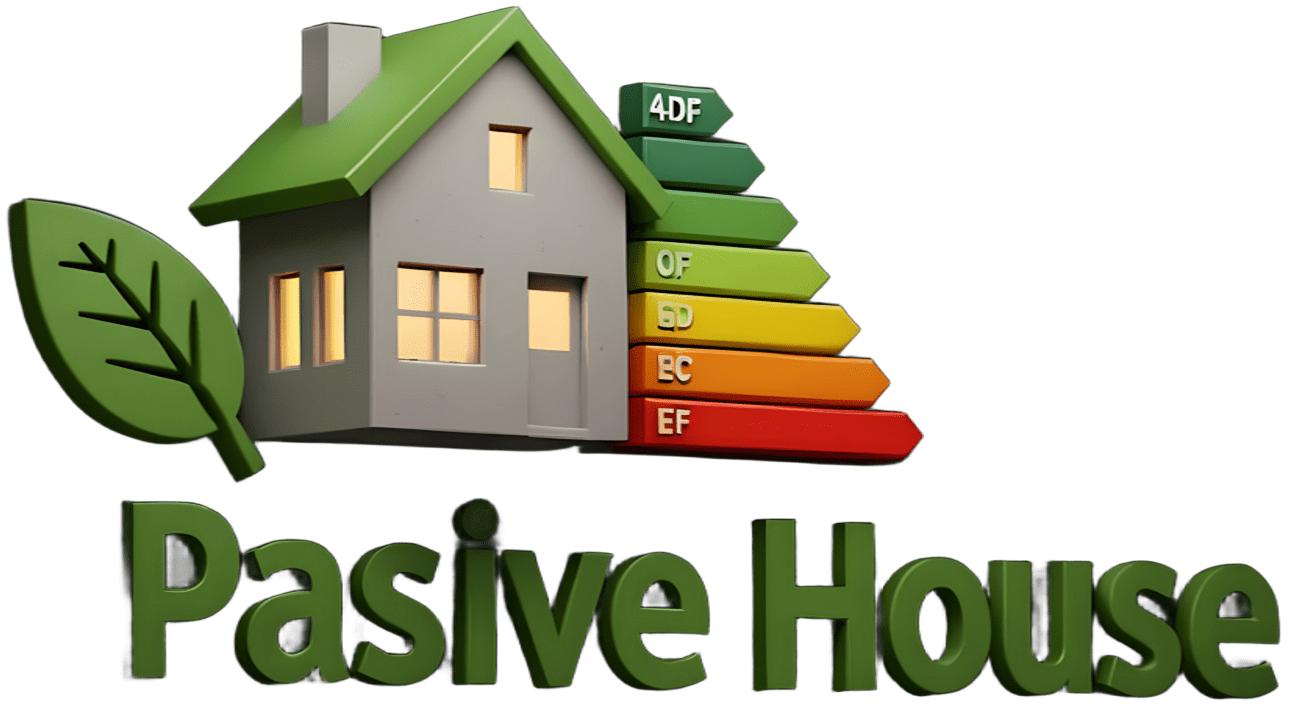 Logo Pasive House: Viviendas de alta eficiencia