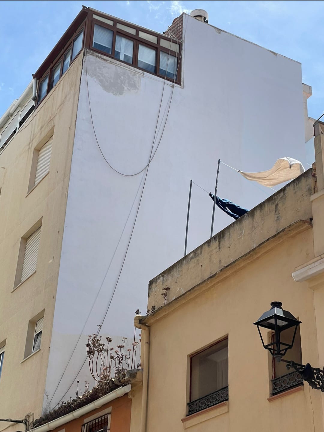 Trabajos de difícil acceso - Restauración y pintura de medianeras, patios y espacios confinados