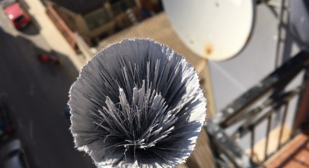 Restauración de fachadas sin andamios - Patios, medianeras y espacios confinados de difícil acceso